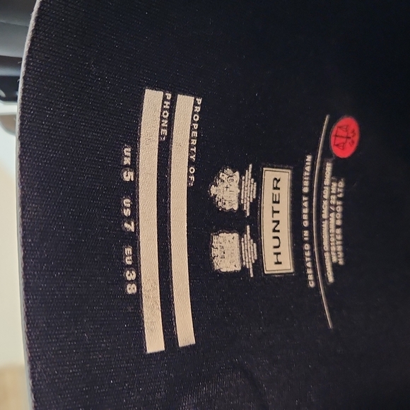 Hunter Boots w/Fleece Inserts - Picture 3 of 4